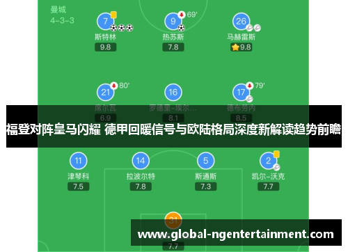 福登对阵皇马闪耀 德甲回暖信号与欧陆格局深度新解读趋势前瞻 福登对阵皇马闪耀 德甲回暖信号与欧陆格局深度新解读趋势前瞻